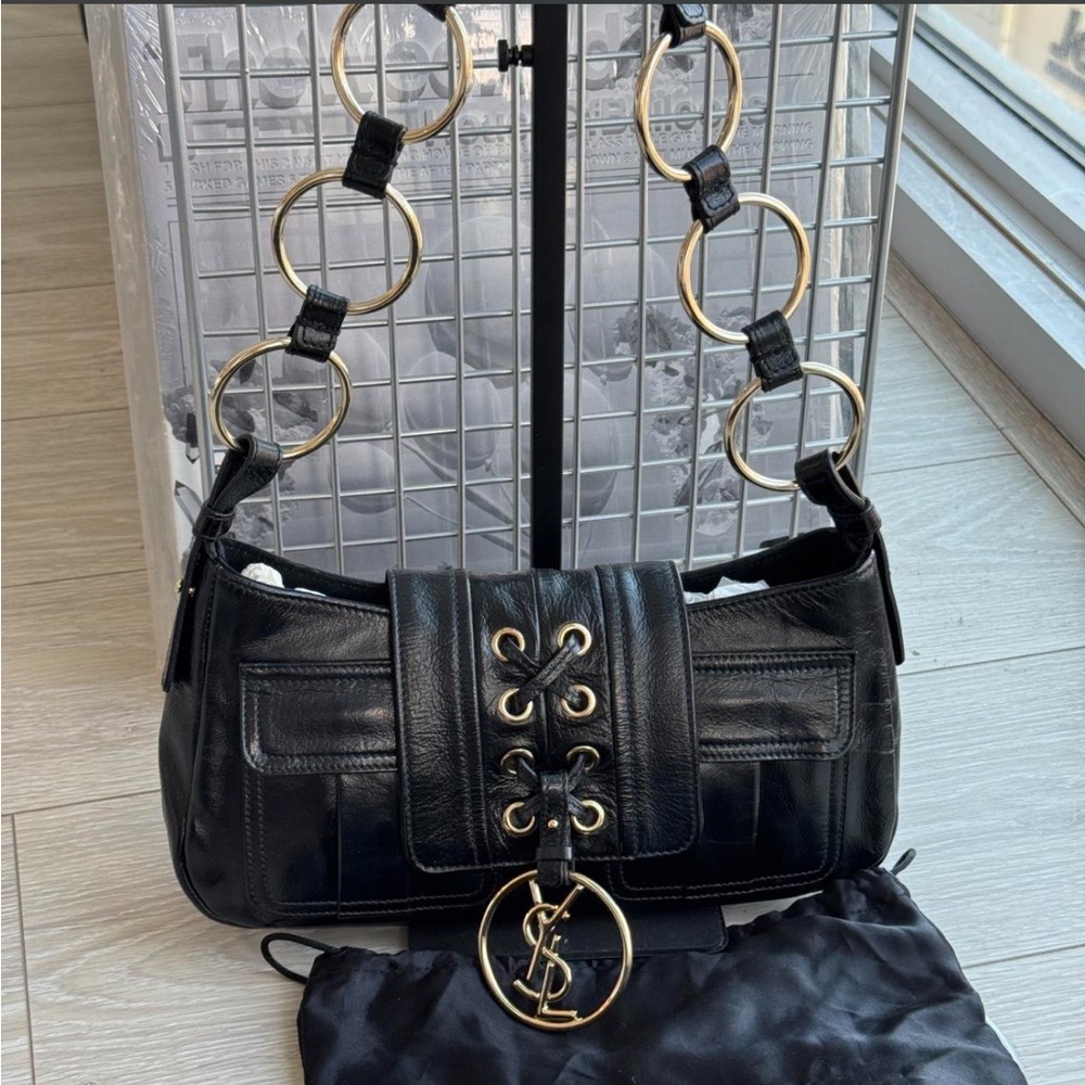 RARE vintage Yves Saint Laurent Rive Gauche Parisienne corset bag